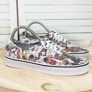 Vans x ASPCA Authentic Party Animal Low Top Lace Up Sneakers 6.5 Men 8 Women